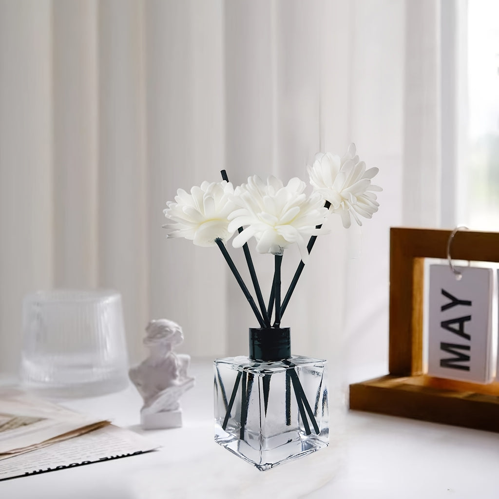 1pc\u002Fset 50ml\u002F 1.69oz Reed Diffuser Set - Elegant Aromatherapy with Long-Lasting Fragrance, Ideal for Bedroom, Living Room, Study - Sophisticated Home Decor Gift, AIR FUSION Diffuser Stick Home Fragrance Light Aroma Scented Home Essential Oil