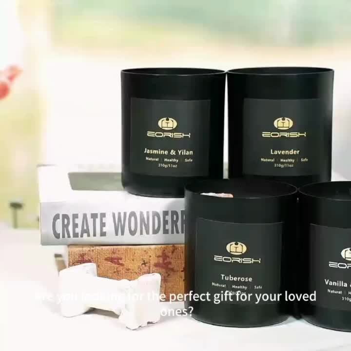 8pcs Gift Set, 44oz, 4 Scented Candles+4 Pads, Natural Crystal Candles Gift Set For Women Men, Nice Gift Set For Girlfriend, Wife, Sisters, Mom, Nurse, Employee, Christmas Gift, Thanksgiving Gift, Mother'S Day Gift, Birthday Gift, Spa Gift