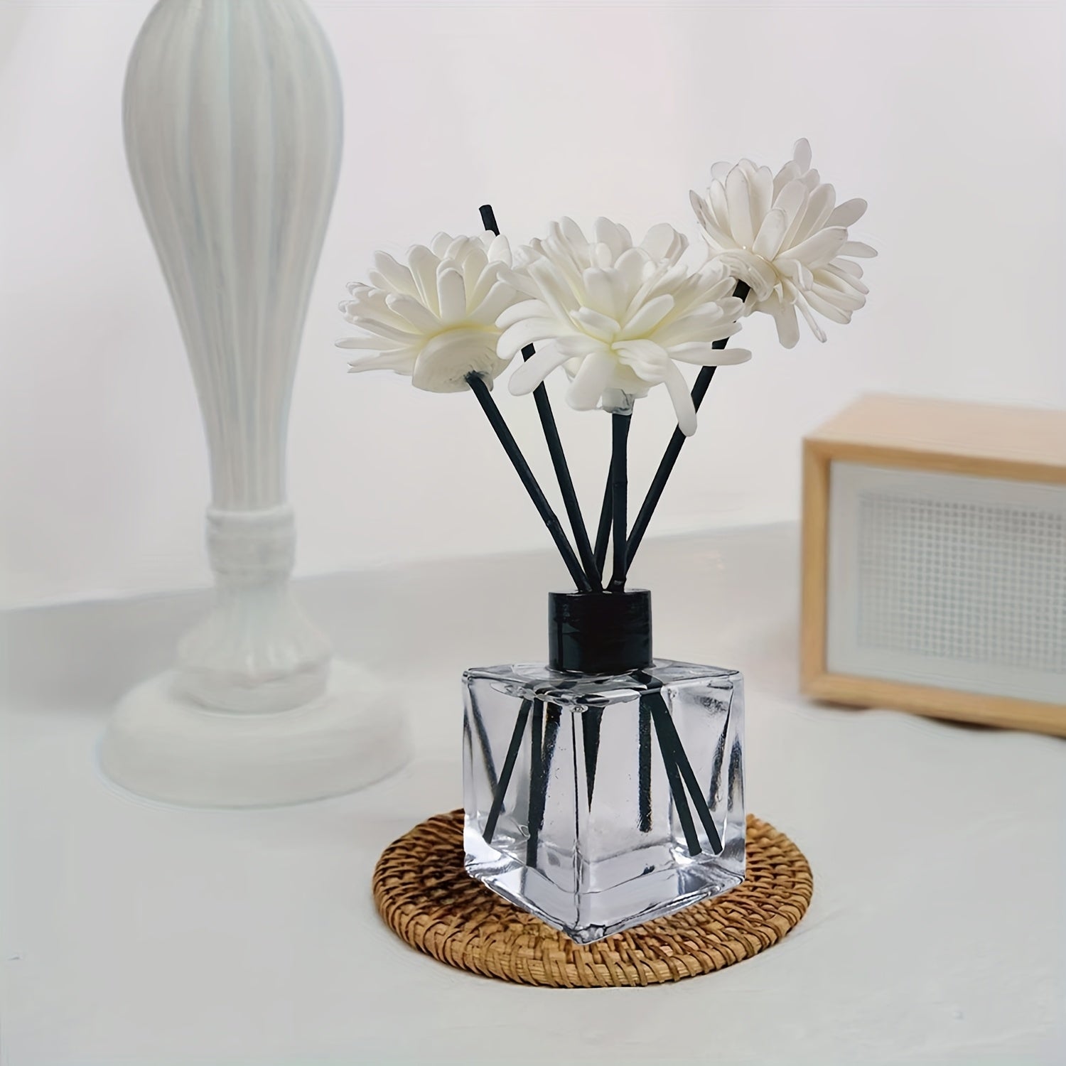 1pc\u002Fset 50ml\u002F 1.69oz Reed Diffuser Set - Elegant Aromatherapy with Long-Lasting Fragrance, Ideal for Bedroom, Living Room, Study - Sophisticated Home Decor Gift, AIR FUSION Diffuser Stick Home Fragrance Light Aroma Scented Home Essential Oil