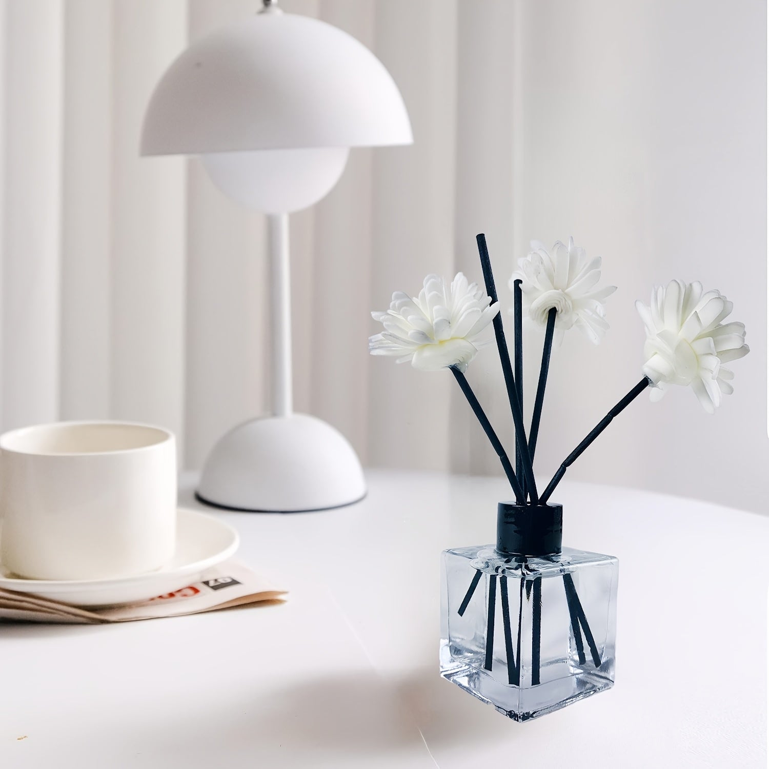 1pc\u002Fset 50ml\u002F 1.69oz Reed Diffuser Set - Elegant Aromatherapy with Long-Lasting Fragrance, Ideal for Bedroom, Living Room, Study - Sophisticated Home Decor Gift, AIR FUSION Diffuser Stick Home Fragrance Light Aroma Scented Home Essential Oil