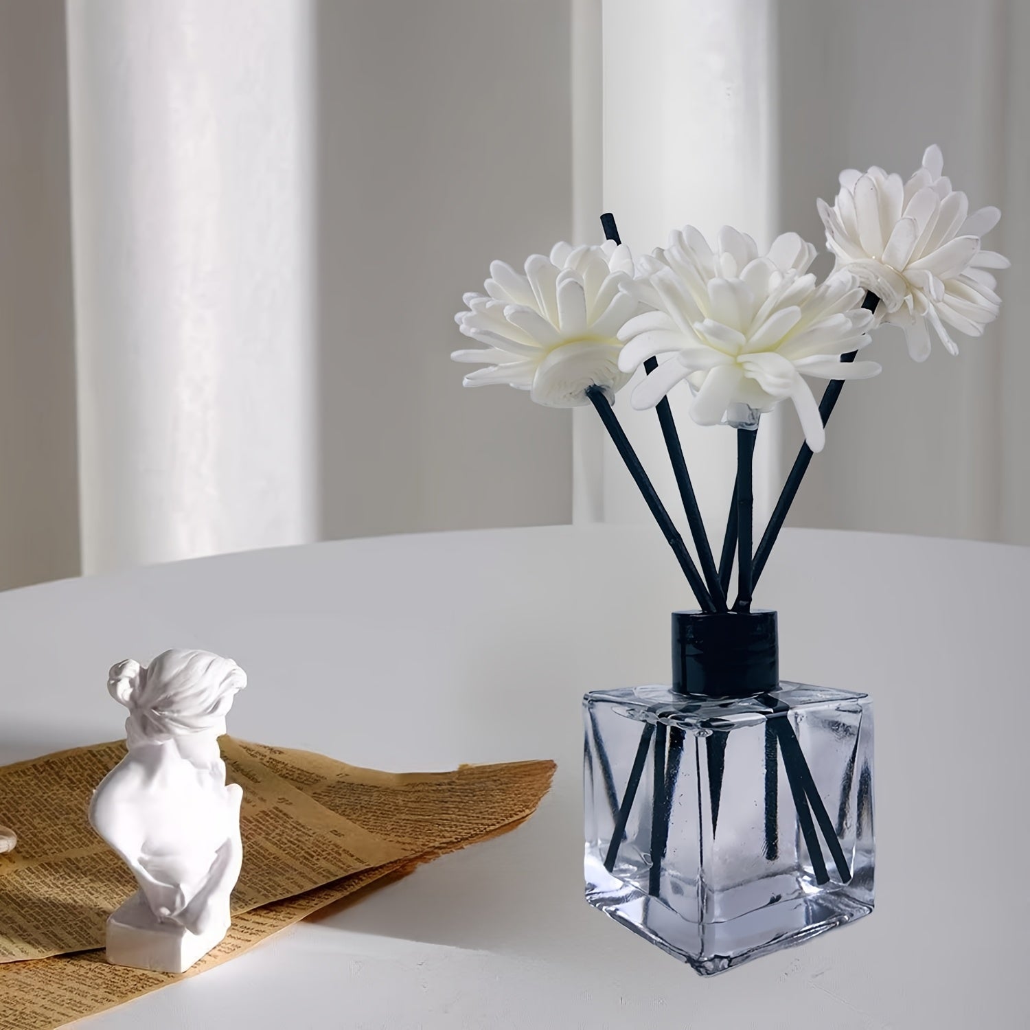 1pc\u002Fset 50ml\u002F 1.69oz Reed Diffuser Set - Elegant Aromatherapy with Long-Lasting Fragrance, Ideal for Bedroom, Living Room, Study - Sophisticated Home Decor Gift, AIR FUSION Diffuser Stick Home Fragrance Light Aroma Scented Home Essential Oil