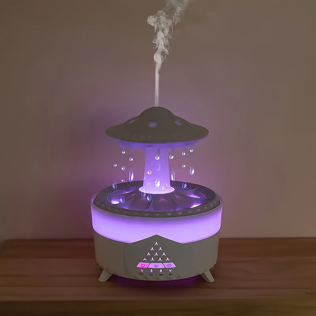Simulation Water Drop Humidifier, Aroma Diffuser Household Large Capacity Intelligent Spray Atomizer, Suitable for Hotel, Shopping Mall, Restaurant, Business Use, Humidifier for Large Room, Room Humidifier, Air Humidifier