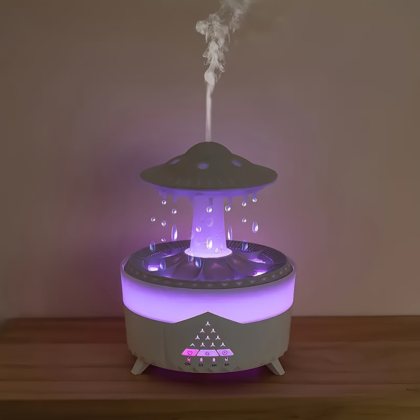 Simulation Water Drop Humidifier, Aroma Diffuser Household Large Capacity Intelligent Spray Atomizer, Suitable for Hotel, Shopping Mall, Restaurant, Business Use, Humidifier for Large Room, Room Humidifier, Air Humidifier